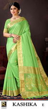 Kashika A to F By Ronisha Banarasi Silk Sarees Catalog